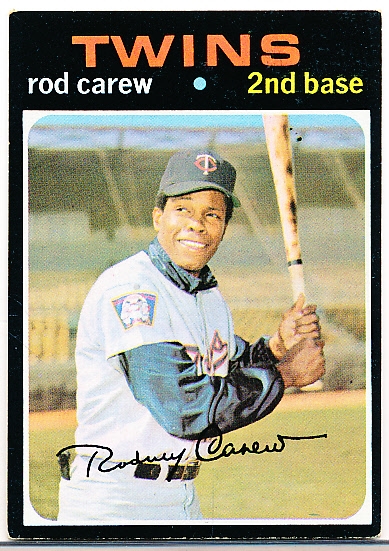 1971 Topps Bb- #210 Carew, Twins