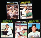 1971 Topps Bb- 10 Cards
