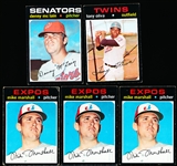 1971 Topps Bb- 10 Cards
