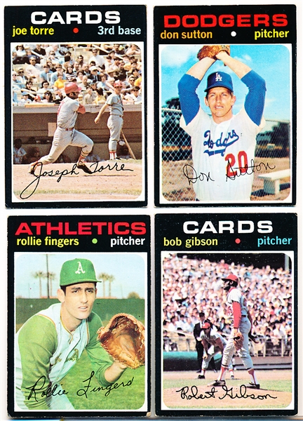 1971 Topps Bb- 11 Cards
