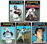 1971 Topps Bb- 10 Diff Hi#’s