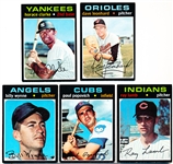 1971 Topps Bb- 10 Diff Hi#’s