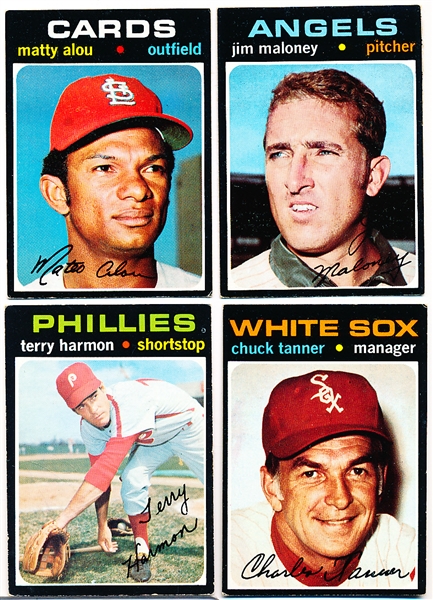 1971 Topps Bb- 16 Diff Hi#’s