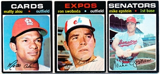 1971 Topps Bb- 16 Diff Hi#’s