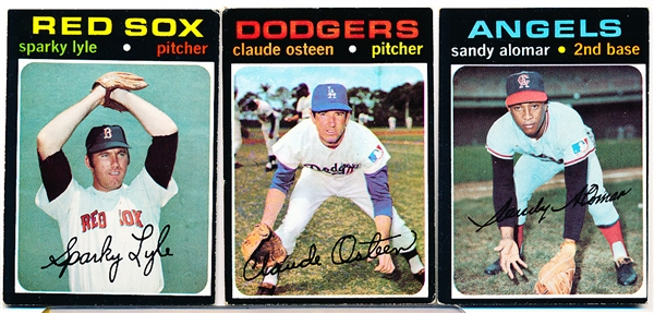 1971 Topps Bb- 17 Diff Hi#’s