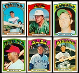 1972 Topps Bb- 6 Diff