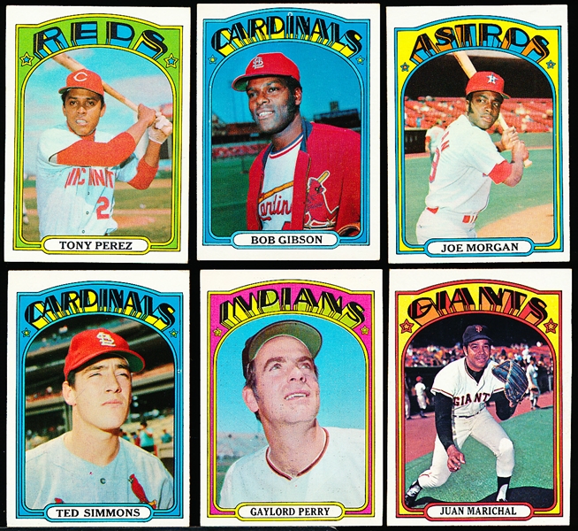 1972 Topps Bb- 6 Diff
