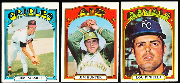 1972 Topps Bb- 17 Cards