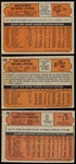1972 Topps Bb- 17 Cards