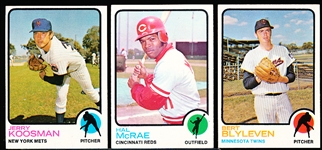 1973 Topps Baseball- 75 Diff