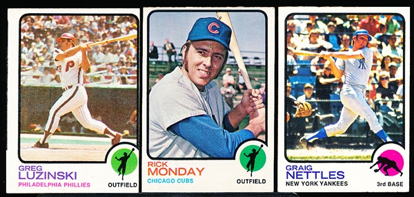 1973 Topps Baseball- 90 Asst