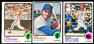 1973 Topps Baseball- 90 Asst