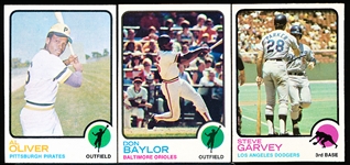 1973 Topps Baseball- 75 Diff