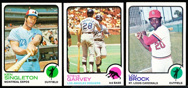 1973 Topps Baseball- 45 Asst
