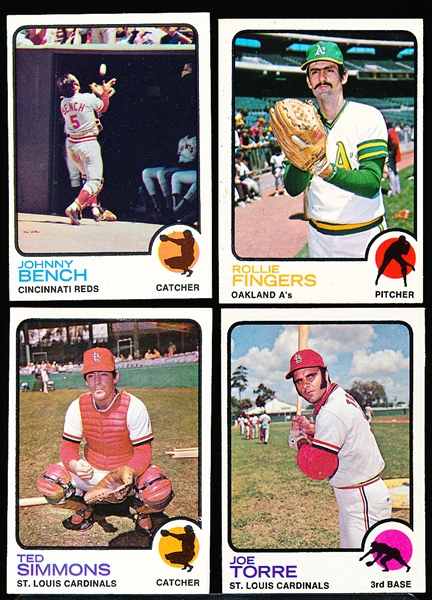 1973 Topps Baseball- 8 Stars