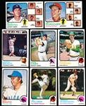 1973 Topps Baseball- 8 Stars