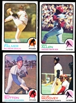 1973 Topps Baseball- 8 Stars
