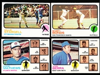 1973 Topps Baseball- 8 Stars