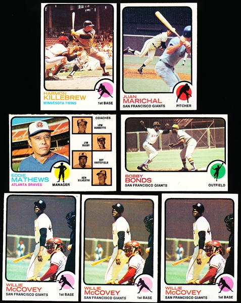 1973 Topps Bb- 7 Stars