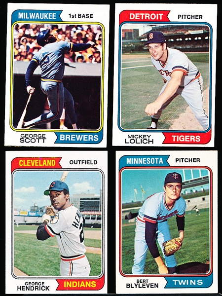 1974 Topps Bb- 75 Diff