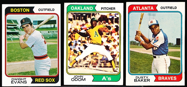 1974 Topps Baseball- 75 Diff