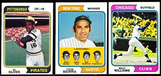1974 Topps Baseball- 75 Diff