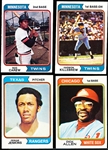 1974 Topps Baseball- 9 Diff