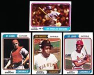 1974 Topps Baseball- 8 Diff