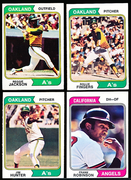 1974 Topps Bb- 8 Diff