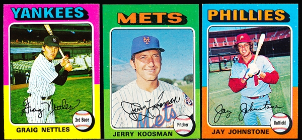 1975 Topps Bb- 30 Diff