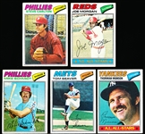 1977 Topps Bb- 95 Diff- #96-191- (missing #120)