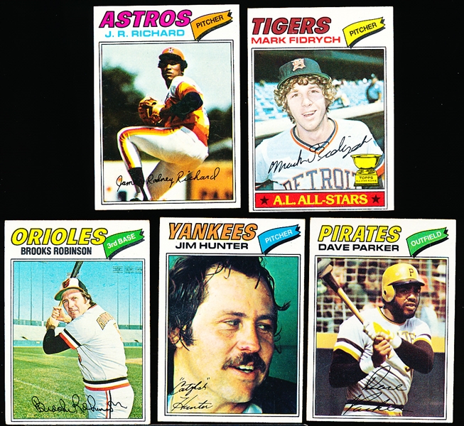 1977 Topps Bb- 95 Diff- #192- 286