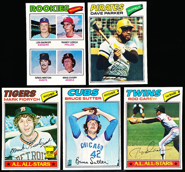 1977 Topps Bb- 5 Diff
