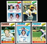 1977 Topps Bb- 5 Diff