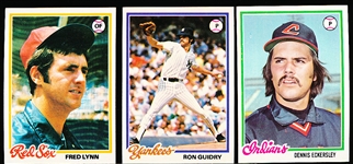 1978 Topps Bb- 55 Diff