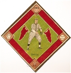 1914 B18 Baseball Blanket- Smith, Brooklyn NL- Green Infield Version