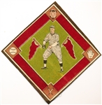 1914 B18 Baseball Blanket- Smith, Brooklyn NL- Green Infield Version