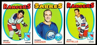 1971-72 Topps Hockey- 25 Diff