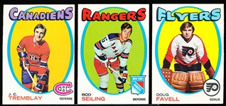 1971-72 Topps Hockey- 13 Cards