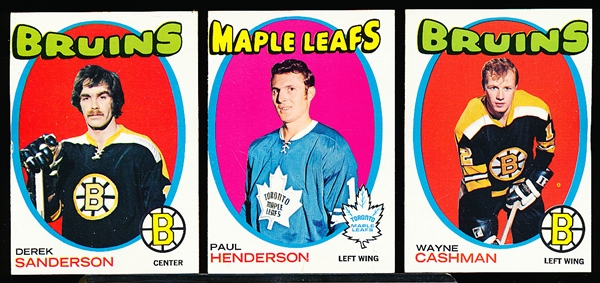1971-72 Topps Hockey- 35 Asst