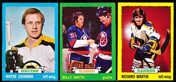 1973-74 Topps Hockey- 25 Diff