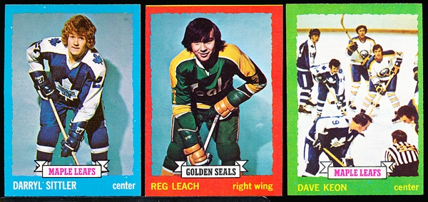 1973-74 Topps Hockey- 25 Diff