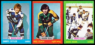 1973-74 Topps Hockey- 25 Diff