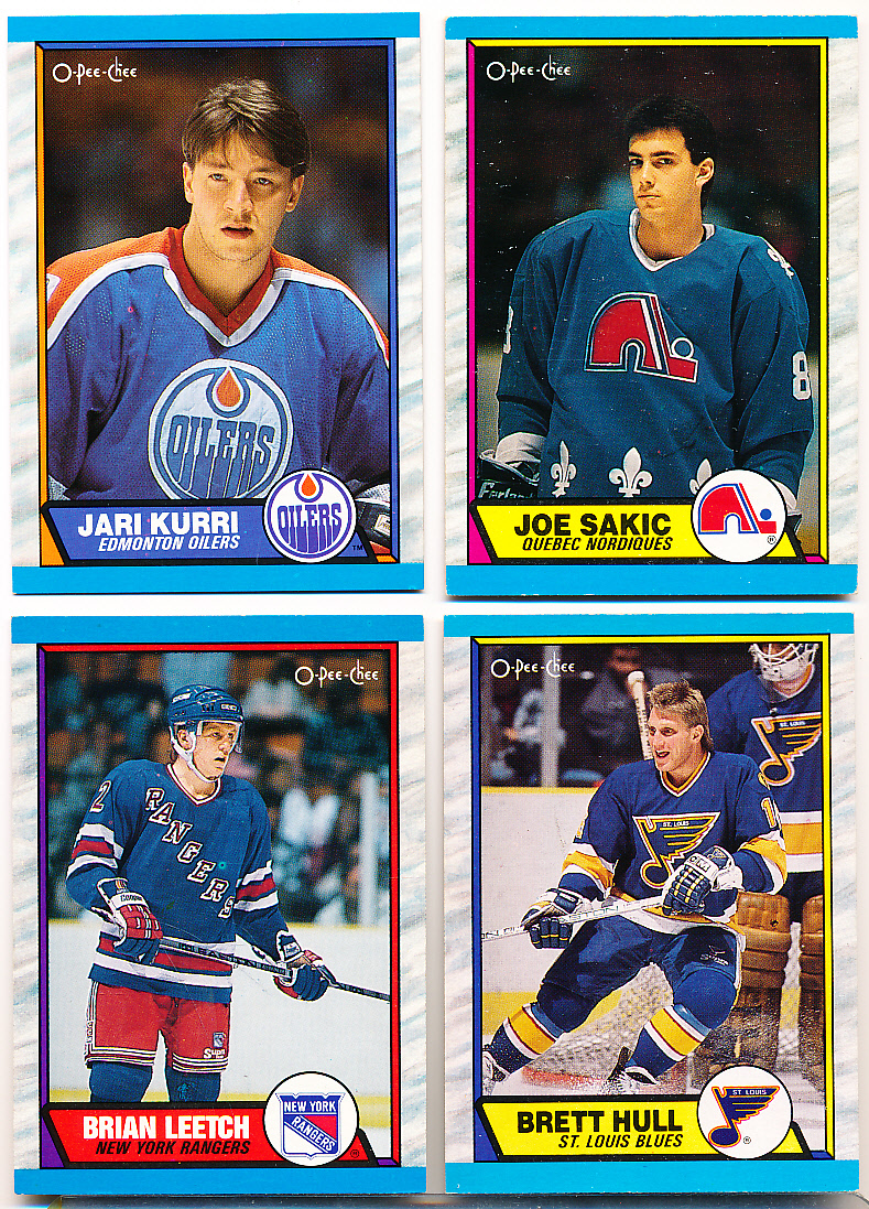 Lot Detail - 1989-90 O-Pee-Chee Hockey- 22 Cards