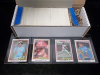 1981 Donruss Bsbl.- 550 Diff. Cards