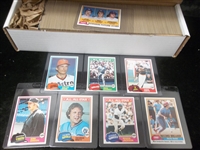 1981 Topps Bsbl.- Approx. 700 Asst. Cards