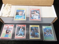 1985 Fleer Bsbl.- 620 Diff. Cards