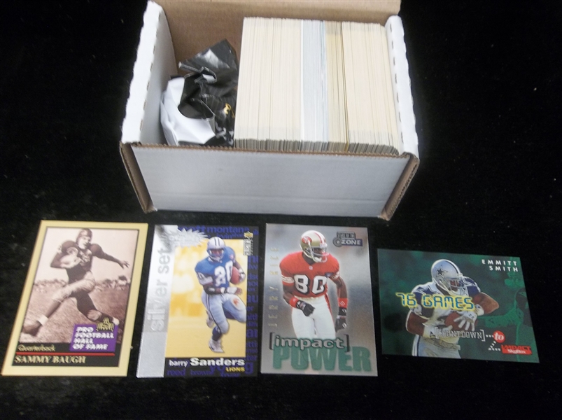 Clean-Up Lot of 4 Diff. 1995 Ftbl. Sets/Partial Sets