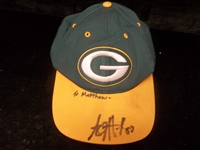 Autographed A. J. Hawk Green Bay Packers Twins Enterprise Snap-Back Hat