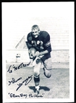 Autographed Glenn Young Green Bay Packers NFL B/W 5-½” x 7-½” Photo